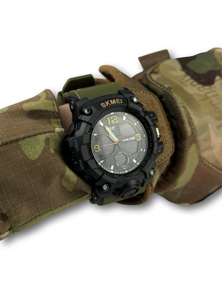 Протиударний годинник SKMEI 1155B Olive 078-00001-O фото