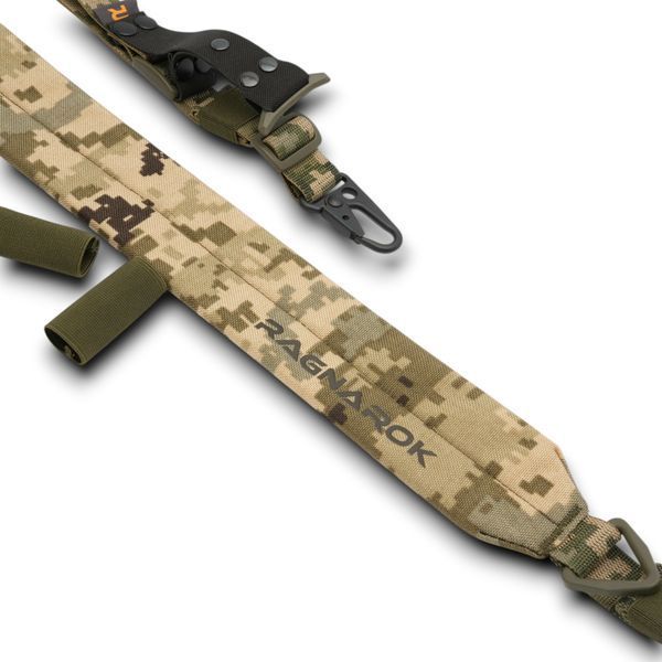 RAGNAROK single/double point weapon belt with wide shoulder strap "RAGNARR" Pixel RAGNARR2 photo
