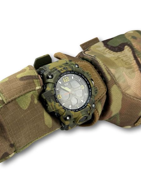 Протиударний годинник SKMEI 1155B MultiCam 078-00001-M фото