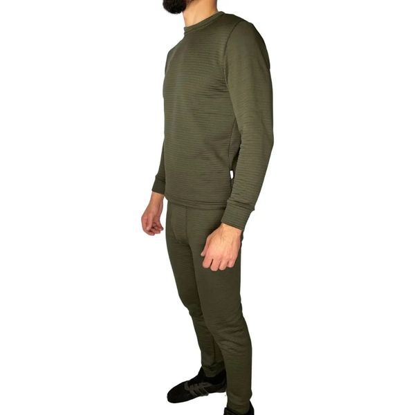 Комплект термобілизни з мікрофлісом Kodor Thermo Army Microfleece Олива 2XL (56-58) ТК482-2ХL фото