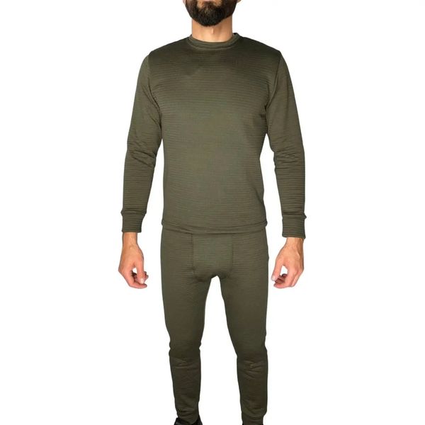 Комплект термобілизни з мікрофлісом Kodor Thermo Army Microfleece Олива 2XL (56-58) ТК482-2ХL фото