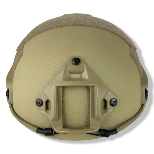 Балістичний шолом FAST Helmet куленепробивний NIJ IIIA PE.44 Койот  SPE-1-K фото