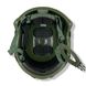 Балістичний шолом FAST Helmet куленепробивний NIJ IIIA PE.44 Олива SPE-1-O фото 6