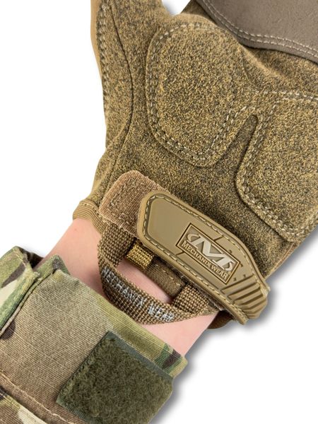 Тактичні безпалі рукавички MECHANIX M-PACT® Fingerless Койот Розмір M MFL-72-M фото