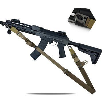 Ремінь збройовий одно/двоточковий RAGNAROK "ODIN" Gen.II carbine Койот ODIN-CARBINE-K фото