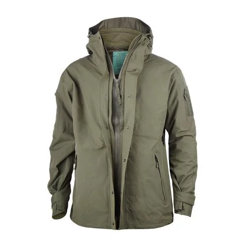 Waterproof jacket Sturm Mil-Tec «Wet Weather Jacket With Fleece Liner» Olive S 146-00198-O photo Waterproof jacket Sturm Mil-Tec «Wet Weather Jacket With Fleece Liner» Olive S 146-00198-O photo