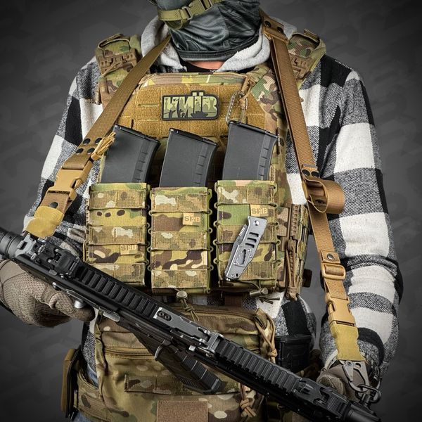 Ремінь збройовий одно/двоточковий RAGNAROK "ODIN" Gen.II carbine Койот ODIN-CARBINE-K фото