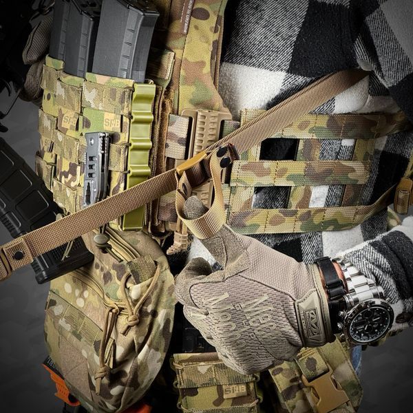 Ремінь збройовий одно/двоточковий RAGNAROK "ODIN" Gen.II carbine Койот ODIN-CARBINE-K фото