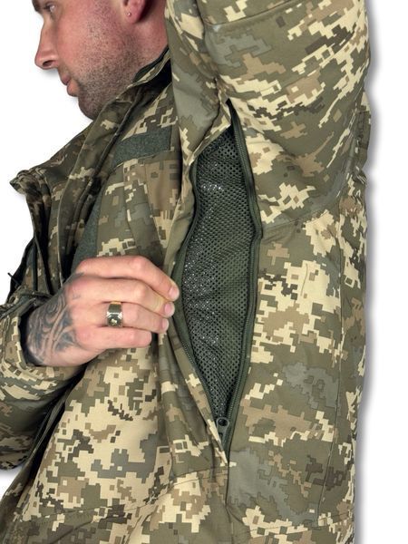 Зимова Вітровологозахисна куртка Raptor Tac &laquo;Альфа Лайт&raquo; Піксель 44/3 146-00148-P фото