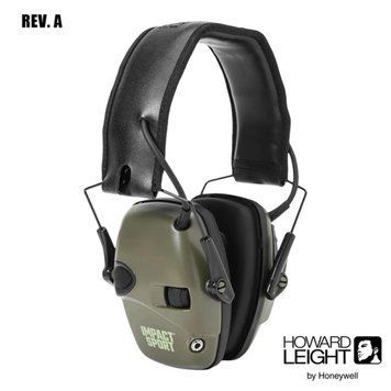 Активні захисні навушники Howard Leight Impact Sport R-01526 Olive R-01526 фото