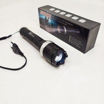 Тактичний ліхтарик електрошокер відлякувач BAILONG BL-1105 028-00045 фото