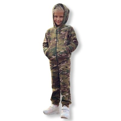Зимовий флісовий костюм дитячий Мультикам розмір (104 см) D-9 фото