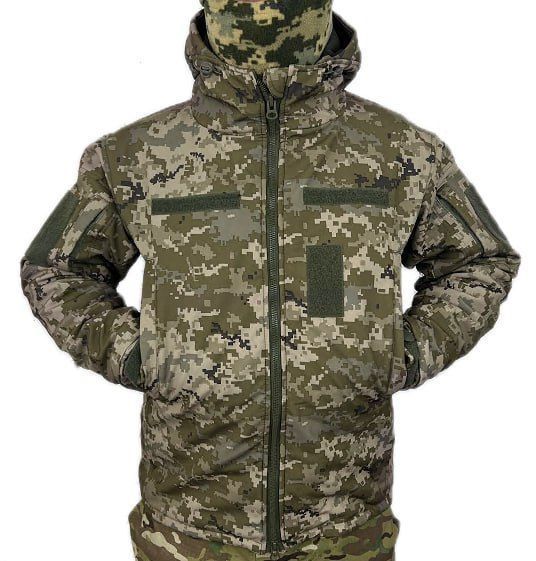 Куртка зимова Soft Shell Omni-Heat ТТХ, Піксель, 46 146-00211-P фото