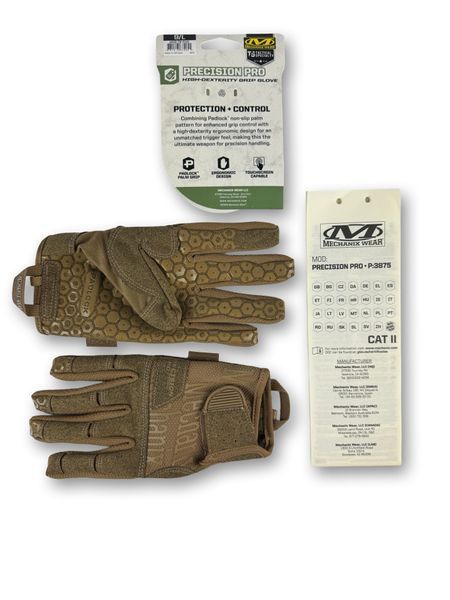 Рукавиці Mechanix Precision Pro Койот XXL 126-00004-K фото