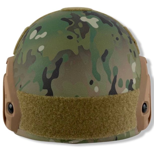 Каска шолом тактичний захист FAST NIJ IIIA балістичний шолом кевларовий Мультикам KV-1459 фото
