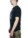 Military T-Shirt Raptor-Tac with Print Black 46/3 141-00221-B photo 4