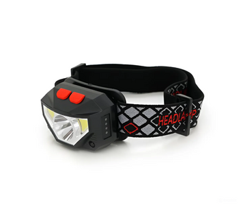 Ліхтар налобний з USB зарядкою та датчиком руху Induction Headlamp / Акумуляторний ліхтарик на голову	 LDR-1 фото