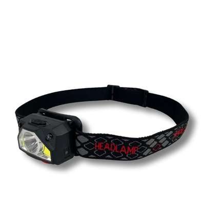 Ліхтар налобний з USB зарядкою та датчиком руху Induction Headlamp / Акумуляторний ліхтарик на голову	 LDR-1 фото