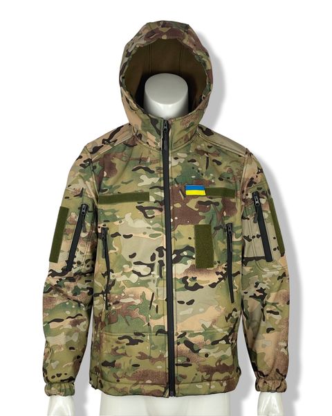 Зимова куртка Soft Shell мультикам Розмір S softshell-w2 фото