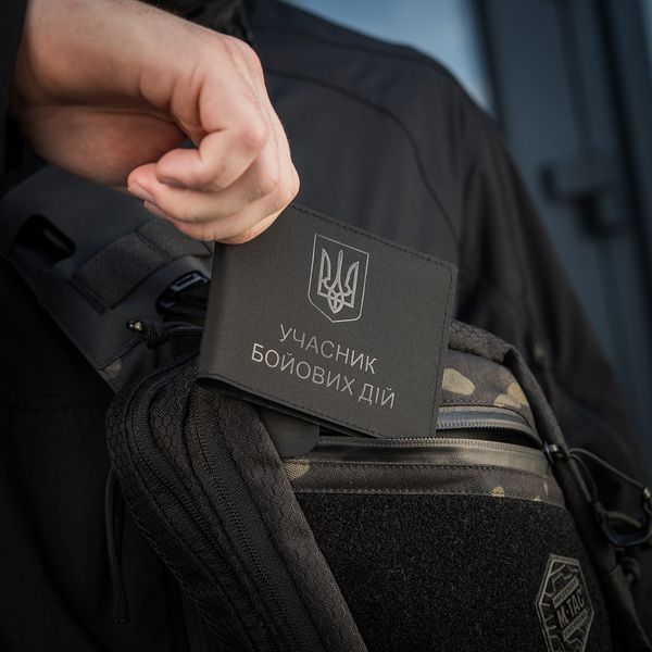 M-Tac обложка Участник Боевых Действий Elite Black 023-00006-B фото