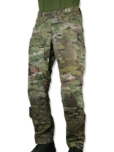 Тактические штаны с наколенниками PREDATOR 65/35 Flex Мультикам 50/5 136-00956-M фото