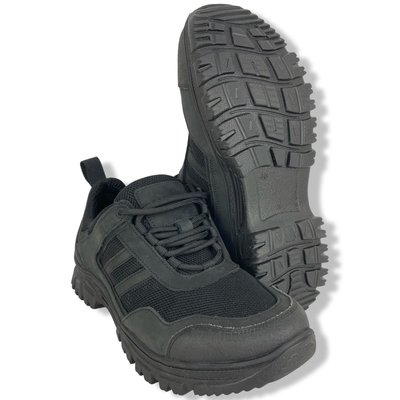 Кросівки літні на гумовій підошві зі збільшеною сіткою Розмір 47 Чорні 11098 фото