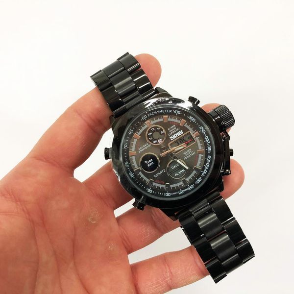 SKMEI 1515BK BLACK Digital Watch, black 078-00018-B photo