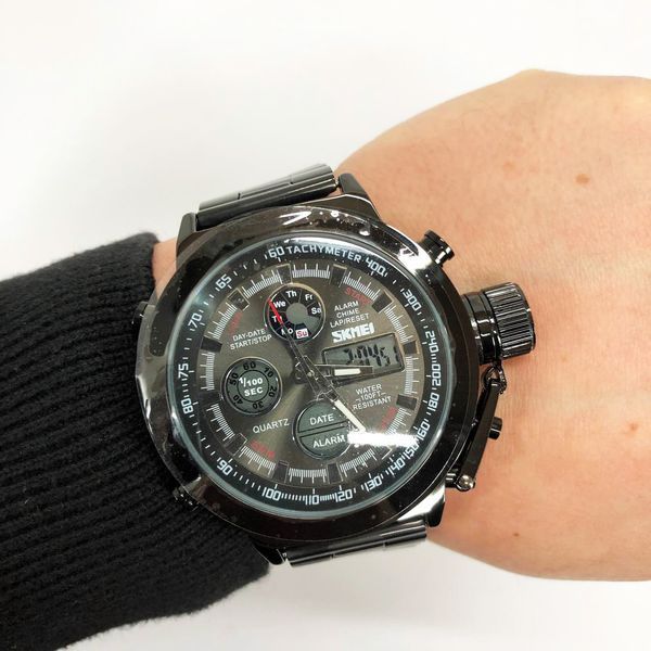 SKMEI 1515BK BLACK Digital Watch, black 078-00018-B photo