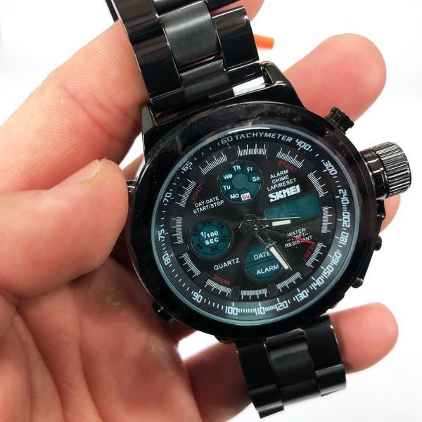 SKMEI 1515BK BLACK Digital Watch, black 078-00018-B photo