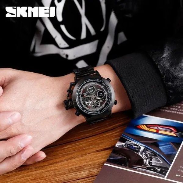 SKMEI 1515BK BLACK Digital Watch, black 078-00018-B photo