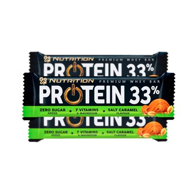 Протеїновий батончик Nutrition Protein Bar 33% Zero Sugar 50g Солона карамель PBN1 фото