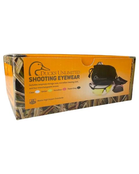 Окуляри захисні зі змінними лінзами Ducks Unlimited Ducab-2 shooting KIT (змінні лінзи) 3DUKAB2 фото