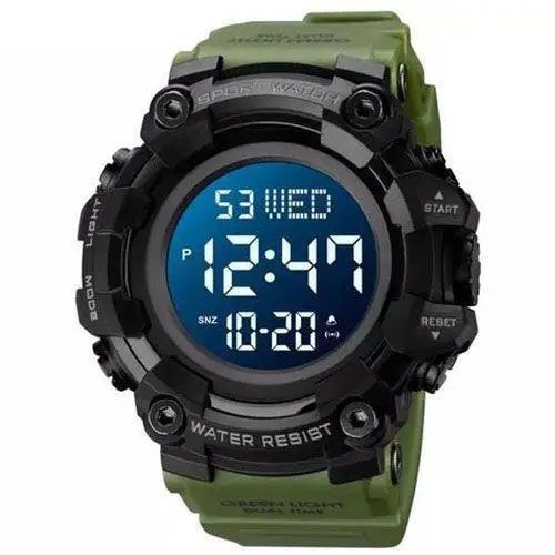 Часы наручные мужские SKMEI 1968AG ARMY GREEN 078-00014-GN фото