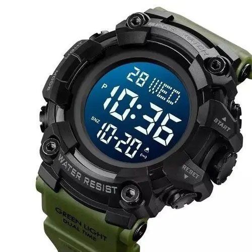 Часы наручные мужские SKMEI 1968AG ARMY GREEN 078-00014-GN фото