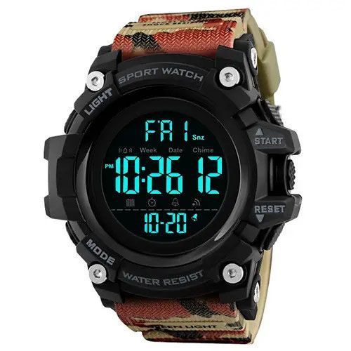 Годинник тактичний SKMEI 1384CMRD CAMOUFLAGE, Камуфляж 078-00028-GC фото Годинник тактичний SKMEI 1384CMRD CAMOUFLAGE, Камуфляж 078-00028-GC фото