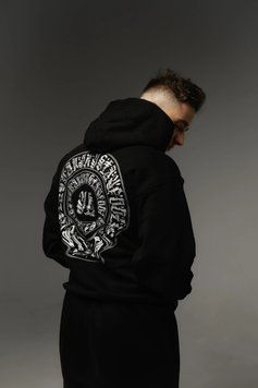 VEIL OF MYSTERY HOODIE BLACK S 130-00282-B photo