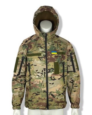 Демісезонна куртка Soft Shell мультикам Розмір 46 softshell1 фото