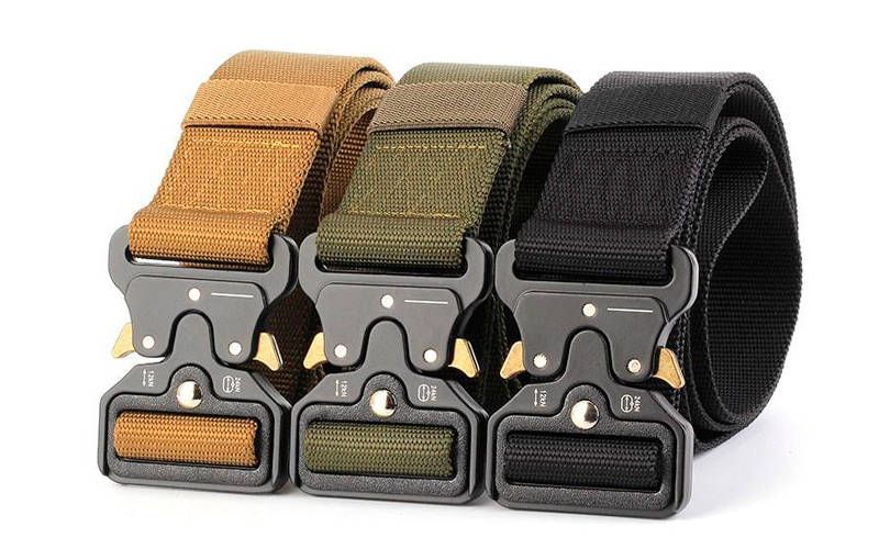 Ремінь тактичний Tactical Belt 125х3,8 см Олива 094-00004-O фото