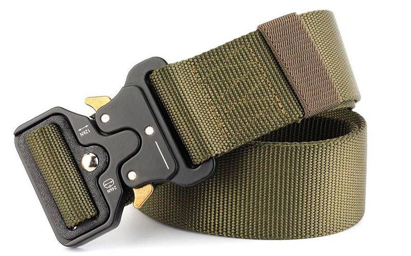 Ремінь тактичний Tactical Belt 125х3,8 см Олива 094-00004-O фото