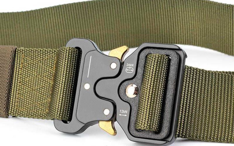 Ремінь тактичний Tactical Belt 125х3,8 см Олива 094-00004-O фото