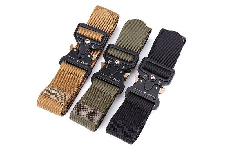 Ремінь тактичний Tactical Belt 125х3,8 см Олива 094-00004-O фото