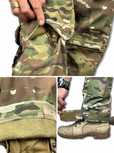 Тактические брюки Softshell "Ястреб" Мультикам, Размер 52/5 137-00119-M фото