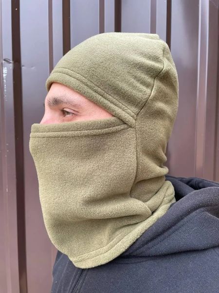 Fleece balaclava Olive BF-01-4 photo