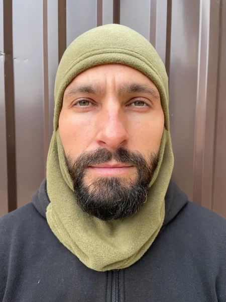 Fleece balaclava Olive BF-01-4 photo