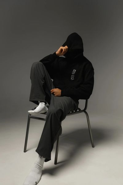 SILENT THUNDER HOODIE BLACK S 130-00286-B фото