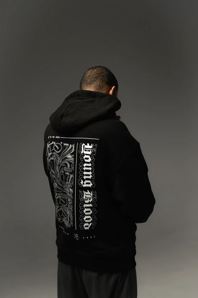 SILENT THUNDER HOODIE BLACK S 130-00286-B фото