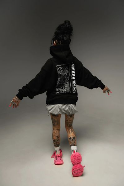SILENT THUNDER HOODIE BLACK S 130-00286-B фото