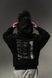 SILENT THUNDER HOODIE BLACK S 130-00286-B фото 4