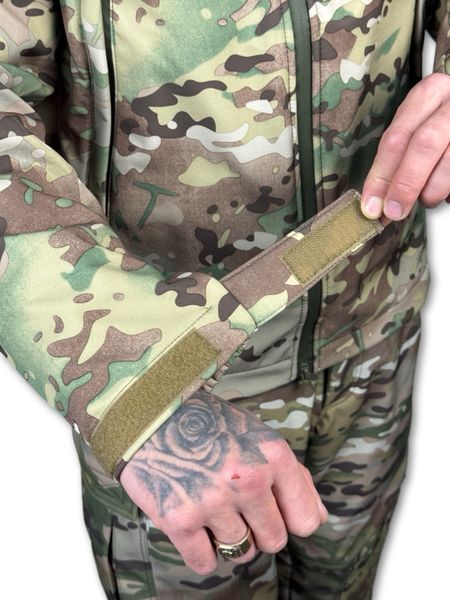 Military Jacket "Storm" Soft Shell with Fleece, Membrane MultiCam 44/3 145-00009-M photo