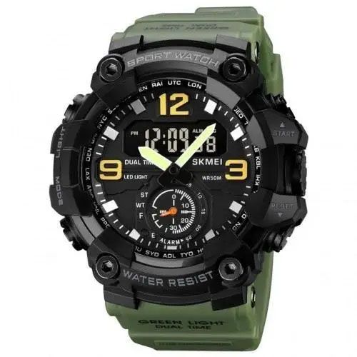 Годинник наручний SKMEI 1965AG ARMY GREEN ws94433 фото